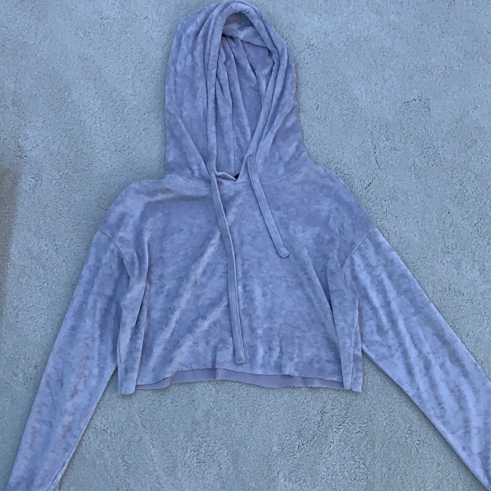 urban outfitters crop hoodie